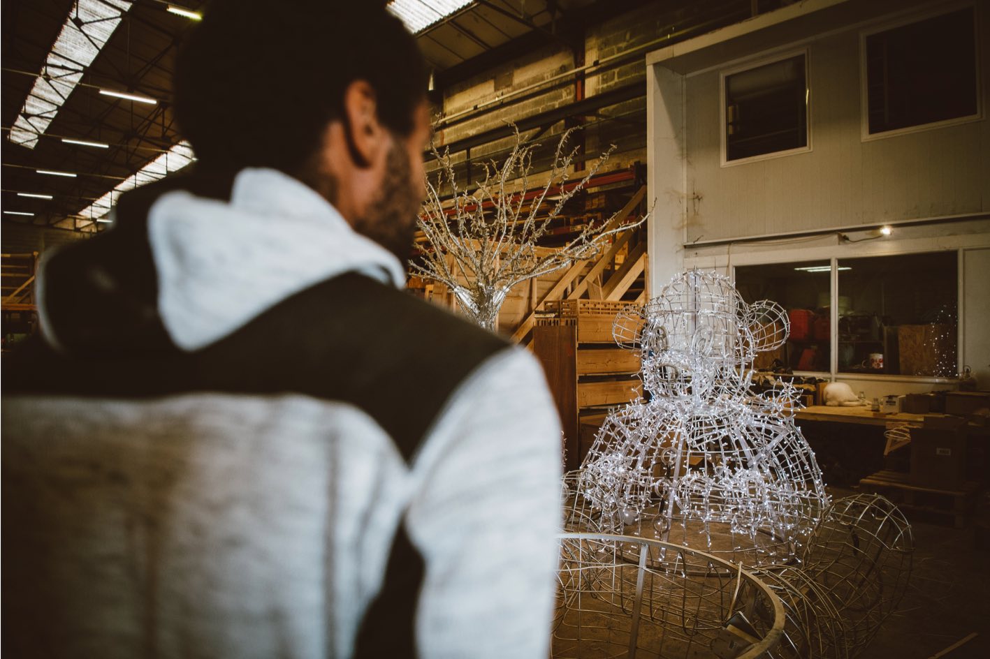 décoration pour marché de noel